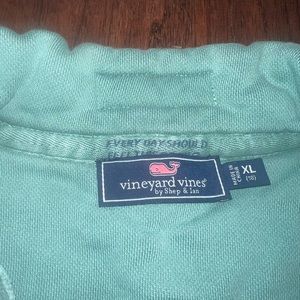 Vineyard Vines teal Crewneck